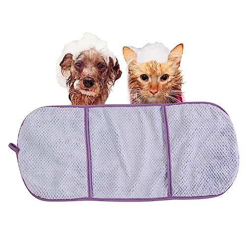 Youding Trocknung für Hunde | saugfähiges Handtuch für Welpen, Bad für Haustiere, schnell trocknend und saugfähig, für Kätzchen von Youding