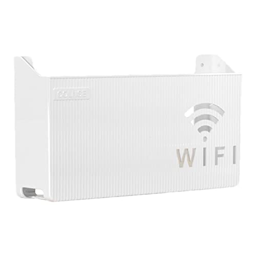Youding Wandregal für Router – Wandmontage für drahtlosen Router Regal | ABS Wireless Router Halterung | Unterkühlung WiFi Boxen | Halterung Speicher von Youding