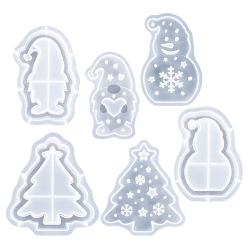 Youding Weihnachtsformen,3D Gips Ornamente Formen Set - Gussformen Kunst Handwerk Für Tischdekoration Party Hochzeit Abendessen Raumdekoration | Haus Party Deko Youding Weihnachtsformen,3D Gips Ornamente Formen Set - Gussformen Kunst Handwerk Für Tischdekoration Party Hochzeit Abendessen Raumdekoration | Haus Party Deko von Youding