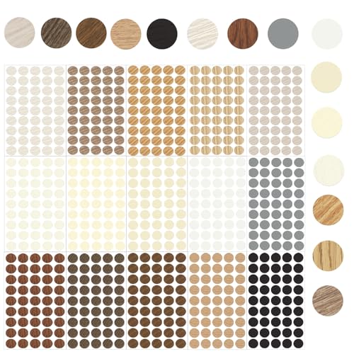 15 Farben Screw Hole Sticker Cover Caps,Selbstklebend Abdeckkappen,Schraubenabdeckung,Kleiderschränke Schraubenabdeckung Holz,Geeignet für Schranktische 15 Farben Screw Hole Sticker Cover Caps,Selbstklebend Abdeckkappen,Schraubenabdeckung,Kleiderschränke Schraubenabdeckung Holz,Geeignet für Schranktische von Youery