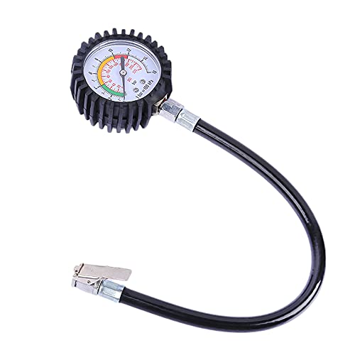 Youery Reifendruckprüfer 220Psi 16Bar,Luftdruckprüfer, Genaue Reifendruckprüfer mit Flexiblem Schlauch, Leuchtzifferblatt, Mechanischer Luftdruckmesser für Ventil von Fahrrad, Motorrad, Auto, SUV Youery Reifendruckprüfer 220Psi 16Bar,Luftdruckprüfer, Genaue Reifendruckprüfer mit Flexiblem Schlauch, Leuchtzifferblatt, Mechanischer Luftdruckmesser für Ventil von Fahrrad, Motorrad, Auto, SUV von Youery