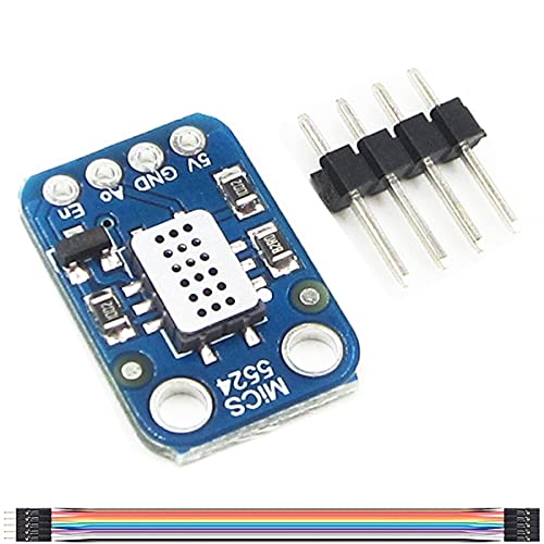 Youmile 1 STK. MiCS5524 Kohlenmonoxid, Wasserstoff, Methan MICS5524 Detektionsmodul mit Dupont Kabel für Arduino Raspberry Pi Youmile 1 STK. MiCS5524 Kohlenmonoxid, Wasserstoff, Methan MICS5524 Detektionsmodul mit Dupont Kabel für Arduino Raspberry Pi von Youmile