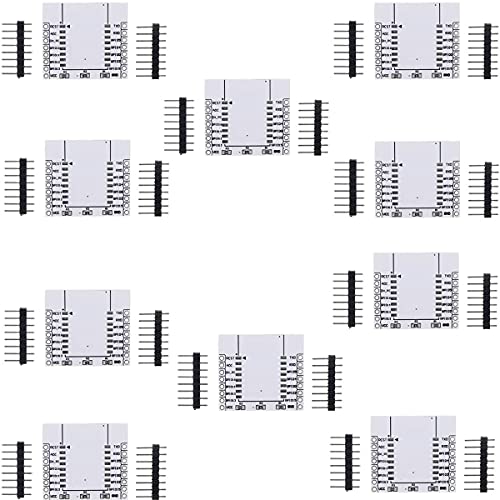 Youmile 10 stücke ESP8266 Serielles Wireless Transceiver Modul Adapterplatte Entwicklungsboard für ESP-07 ESP-08 ESP-12 Youmile 10 stücke ESP8266 Serielles Wireless Transceiver Modul Adapterplatte Entwicklungsboard für ESP-07 ESP-08 ESP-12 von Youmile