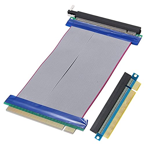 Youmile 16X zu 16X PCI-Express Verlängerungskabel 20CM PCI-E Extender Card Adapter Flaches flexibles Kabel für Bergbau ETH mit PCI-E 16x Riser Card von Youmile