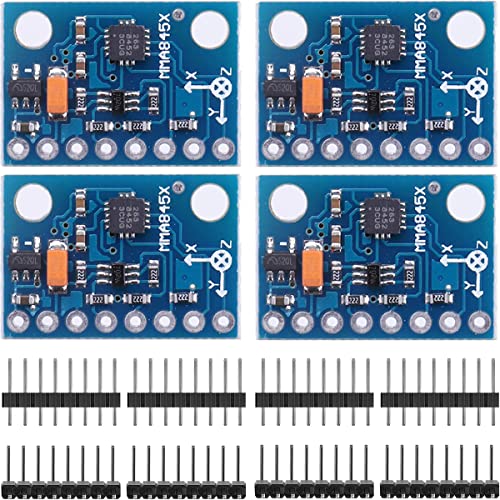 Youmile 4 Stück MMA8452 Modul Drei-Achsen-Beschleuniger-Beschleunigungssensor-Sensor Digitales Drei-Achsen-Modul Neigungsmodul GY-45 Youmile 4 Stück MMA8452 Modul Drei-Achsen-Beschleuniger-Beschleunigungssensor-Sensor Digitales Drei-Achsen-Modul Neigungsmodul GY-45 von Youmile