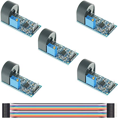 Youmile 5 Stk ZMCT103C AC-Sensor Einphasen-Stromwandlermodul Stromsensor 5A Stromwandler AC Aktiver Ausgang Onboard-Präzision mit Dupont-Leitung Für Arduino Youmile 5 Stk ZMCT103C AC-Sensor Einphasen-Stromwandlermodul Stromsensor 5A Stromwandler AC Aktiver Ausgang Onboard-Präzision mit Dupont-Leitung Für Arduino von Youmile