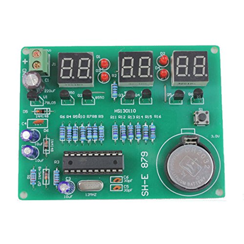 Youmile DIY Kit Modul 9V-12V AT89C2051 6 Digitale LED Elektronische Uhr Teile Komponenten von Youmile