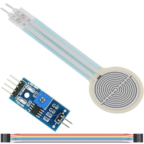 Youmile Drucksensor FSR402 Widerstandsdruck + Lineares Spannungswandlermodul, mit DuPont-Kabel für Arduino 51 MCU STM32 von Youmile