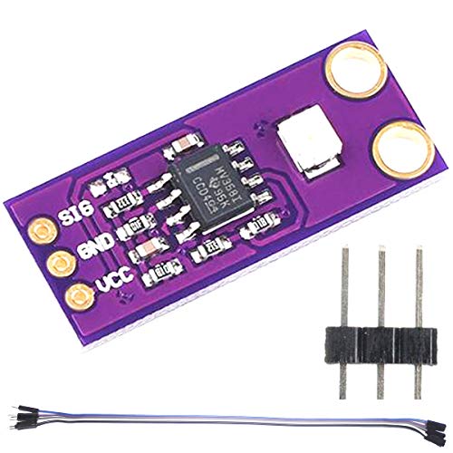 Youmile GUVA S12SD-Modul UV-Sensor-Erkennungsmodul Sensormodul Ultraviolett-Modul Lichtintensitätserkennungs-Leistungsplatine hohe Empfindlichkeit 3.3V-5V für Arduino Youmile GUVA S12SD-Modul UV-Sensor-Erkennungsmodul Sensormodul Ultraviolett-Modul Lichtintensitätserkennungs-Leistungsplatine hohe Empfindlichkeit 3.3V-5V für Arduino von Youmile