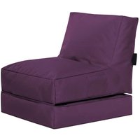 Liege Sitzsack in Violett outdoor von Young Furn