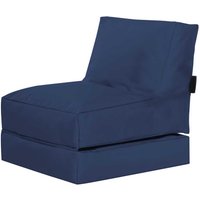 Outdoor Sitzsack in Blau Liege von Young Furn