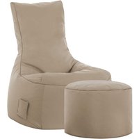 Sessel als Sitzsack Khaki von Young Furn