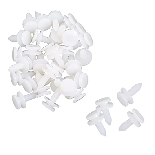 100Pcs Schritt Einsatz Trim Abdeckung Clips mit Ösen Kunststoff Befestigungen Geeignet für VW 100Pcs Schritt Einsatz Trim Abdeckung Clips mit Ösen Kunststoff Befestigungen Geeignet für VW von Young Wolf
