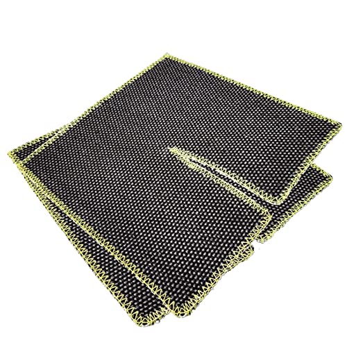 2 Stück Lötmatte Klempner Lötpad Wrap Around Rohr Design für Wärmeisolierung, schwer entflammbar, Schweißschutz je 25 x 25 cm von Young Wolf