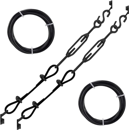 2 x langlebiges Anti-Aggate-Tor-Kits für Holzzaun-Tor, Stützkabel, Anti-Agging Zauntor-Kit Stahl, Holztür-Reparatur-Set für den Außenbereich 2 x langlebiges Anti-Aggate-Tor-Kits für Holzzaun-Tor, Stützkabel, Anti-Agging Zauntor-Kit Stahl, Holztür-Reparatur-Set für den Außenbereich von Young Wolf