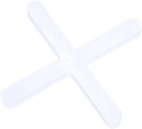 3000 Stück Fliesen-Leveling System Spacer Cross Shaped White Plastic Tiling Tool für Raum von Bodenbelägen (2 mm) von Young Wolf