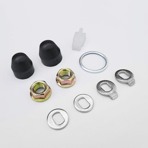 E-Bike-Nabenmotormuttern, Sicherheitsscheiben, Elektro-Fahrradsicherungsmuttern, Motorachsbolzenschraube (M16 (16 mm)) von Young Wolf