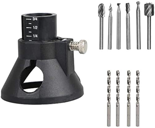 Young Wolf 1 stück Schneidset - Rotary Multi Tool Cutting Guide mit HSS Router Drill Bit Set Young Wolf 1 stück Schneidset - Rotary Multi Tool Cutting Guide mit HSS Router Drill Bit Set von Young Wolf
