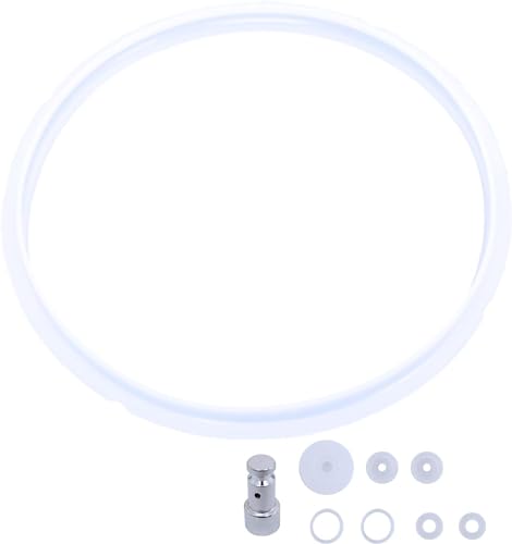 Universal-Dichtungsring für Schnellkochtopf, Silikon-Dichtungsring, Gummidichtung, Ersatzschwimmer und Versiegelung für Power-Schnellkochtöpfe (8 l) von Young Wolf