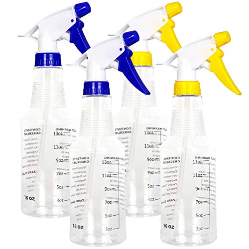 Youngever 4er Set 500ML Leere Sprühflaschen Plastik, Sprühflaschen für Reinigungslösungen Youngever 4er Set 500ML Leere Sprühflaschen Plastik, Sprühflaschen für Reinigungslösungen von Youngever