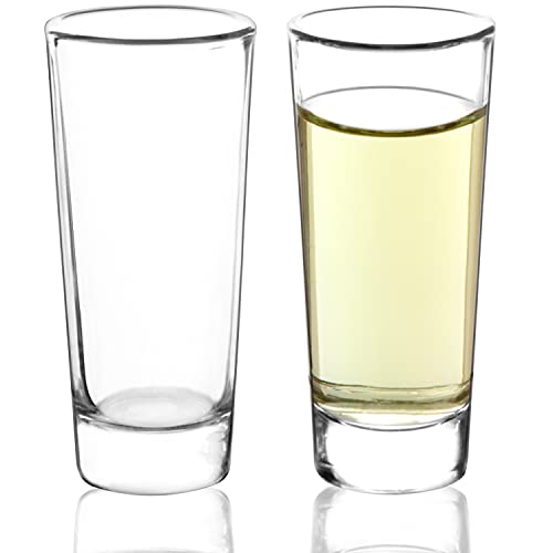 Youngever 8er Pack Schnapsglas-Set, Glasschuss, klares Schnapsglas, Glass Shot (75ML) von Youngever