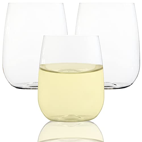 Youngever 9er Set 450ML Weingläser aus Kunststoff, Unzerbrechliche Weingläser, Bruchsichere Weingläser Youngever 9er Set 450ML Weingläser aus Kunststoff, Unzerbrechliche Weingläser, Bruchsichere Weingläser von Youngever