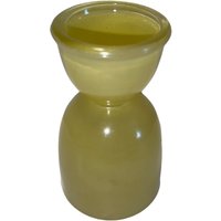 Vintage Gelbes Glas Zweiseitige Eierbecher von YoungsThingsandStuff