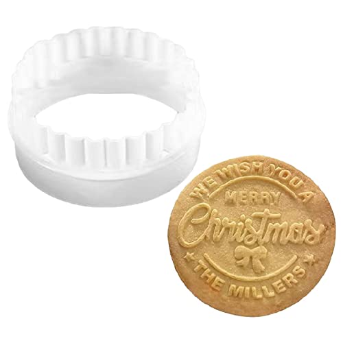 Stempel Weihnachtsplätzchen | Frohe Weihnachten-Ausstecher,Weihnachtsbackform für Kekse, Kuchen, Fondant, Dekorationen, DIY-Küchenwerkzeug zum Backen Youngwier von Youngwier