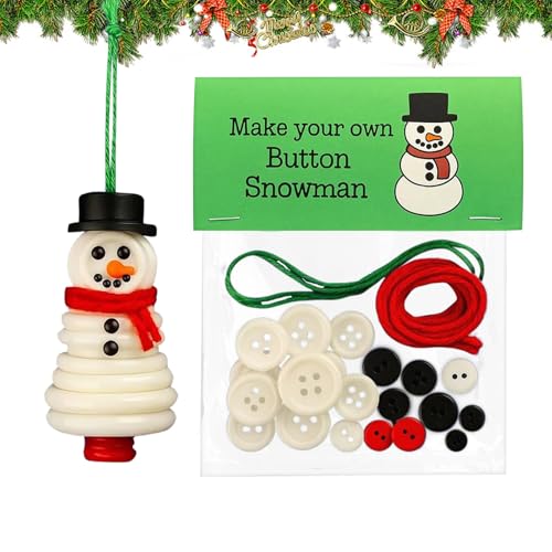 Youngwier DIY Christbaumschmuck Bastelset, Weihnachtsmann Engel Weihnachtsbaum Deko, Deko Bastelset DIY für Erwachsene Kinder, Auto Fenster Haus Wand Tasche Partygeschenke von Youngwier