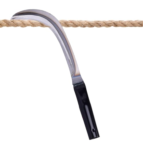 Youngwier Handsense - Vielseitige Handliche Sense - Robuster Leichter Unkrautschneider Für Feld Plantage Outdoor Farm Garten Buschweg Dschungel von Youngwier