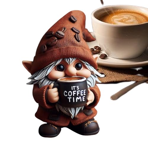Youngwier Kaffee GNOME Figuren 5x5x10cm Kaffee Wichtel Deko Kaffee Zwerge Figuren Aus Harz Kaffee GNOME Statue Ornament Kaffeezwerg Dekoration Für Die Dekoration Einer Kaffeebar 5x5x10cm Youngwier Kaffee GNOME Figuren 5x5x10cm Kaffee Wichtel Deko Kaffee Zwerge Figuren Aus Harz Kaffee GNOME Statue Ornament Kaffeezwerg Dekoration Für Die Dekoration Einer Kaffeebar 5x5x10cm von Youngwier