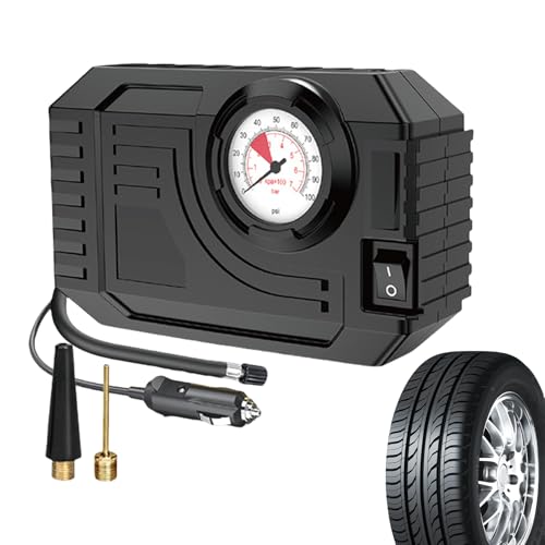 Youngwier Luftkompressor Für Autoreifen,6,2bar kabellos mit LED Licht - Schnellaufpumpen Fahrzeug Zubehör für Outdoor Auto Reisen von Youngwier