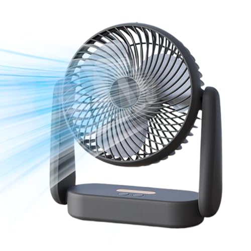 Youngwier Persönlicher Schreibtischventilator | Persönlicher USB-Ventilator Mit Kühlfunktion | Schwenkbarer Luftkühler Als Leise Tischaccessoires Für Zuhause Reisen Büro Wohnheim Küche von Youngwier