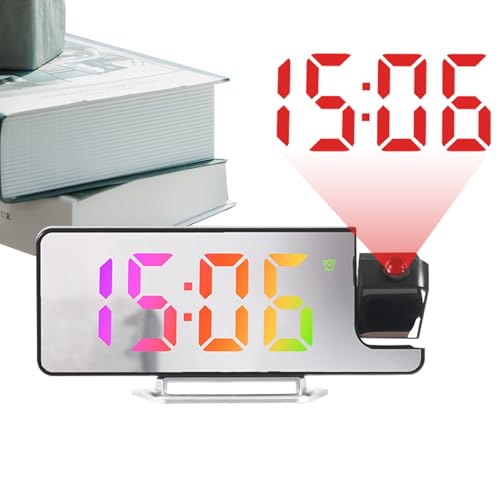 Youngwier Projektionswecker,Digitaler Wecker Mit Projektionsfunktion | Temperaturmesser Mit Automatischer Abdimm-Funktion Für Schlafzimmer Tiefschläfer Wohnzimmer Schreibtisch Erwachsene Zuhause Youngwier Projektionswecker,Digitaler Wecker Mit Projektionsfunktion | Temperaturmesser Mit Automatischer Abdimm-Funktion Für Schlafzimmer Tiefschläfer Wohnzimmer Schreibtisch Erwachsene Zuhause von Youngwier
