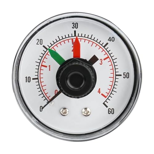 Youngwier Pumpe Druckmesser,Filter Sauberkeits Anzeiger - Präziser Wasserdichter 4,1 Bar Tester Für Wasser Messung Aquarium Überwachung Youngwier Pumpe Druckmesser,Filter Sauberkeits Anzeiger - Präziser Wasserdichter 4,1 Bar Tester Für Wasser Messung Aquarium Überwachung von Youngwier