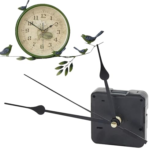Youngwier Uhrwerk Für Wanduhr, Wanduhrwerk Mit Zeiger, Uhrwerke Zum Selbsteinbau Mit Zeiger, 12 MM Quarz Uhrwerk Geräuschloses, Ersatz Und Reparaturteile, Kompatibel Mit Verschiedenen Uhrenarten Youngwier Uhrwerk Für Wanduhr, Wanduhrwerk Mit Zeiger, Uhrwerke Zum Selbsteinbau Mit Zeiger, 12 MM Quarz Uhrwerk Geräuschloses, Ersatz Und Reparaturteile, Kompatibel Mit Verschiedenen Uhrenarten von Youngwier