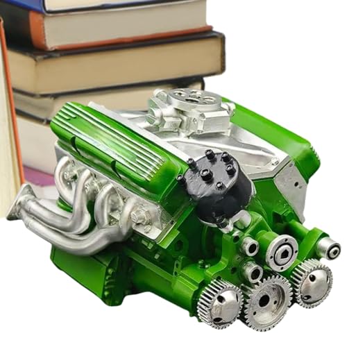 Youngwier V8 Motoren Modell | Dekorativer Motor - Realistisches V8 Modell Deko-Sammlung Für Schreibtisch Wohnzimmer Haus Dekoration Youngwier V8 Motoren Modell | Dekorativer Motor - Realistisches V8 Modell Deko-Sammlung Für Schreibtisch Wohnzimmer Haus Dekoration von Youngwier