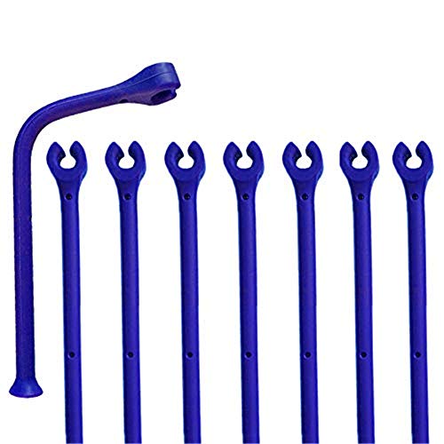 Youning Silikon Weinglas Geschirrspüler Becherhalter Weinglashalter Spülmaschine Weinglas Halterung Glashalter Geschirrspüler weinglashalterung Einstellen Safer Stemware Saver (blau-8pcs) von Youning