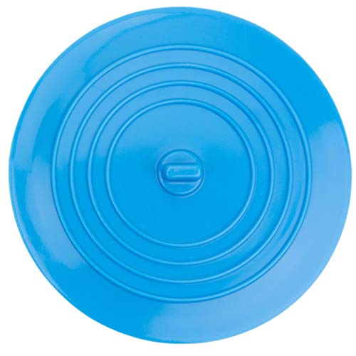 Universal Stöpsel, 1 Stück, in Blau, Ø 15 cm Stopfen, Silikon Waschbeckenstöpsel mit Griff, Badewannenstöpsel für bis Ø 120 mm Abflüsse, Abflussstopper für Badewanne, Dusche, Waschbecken, Spüle von Your Day Mate