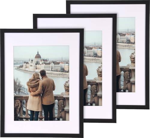 Your Design Bilderrahmen Sets Hölzer: 3er-Set Bilderrahmen, bruchsicheres Acrylglas, 30 x 40 cm, schwarz Your Design Bilderrahmen Sets Hölzer: 3er-Set Bilderrahmen, bruchsicheres Acrylglas, 30 x 40 cm, schwarz von Your Design