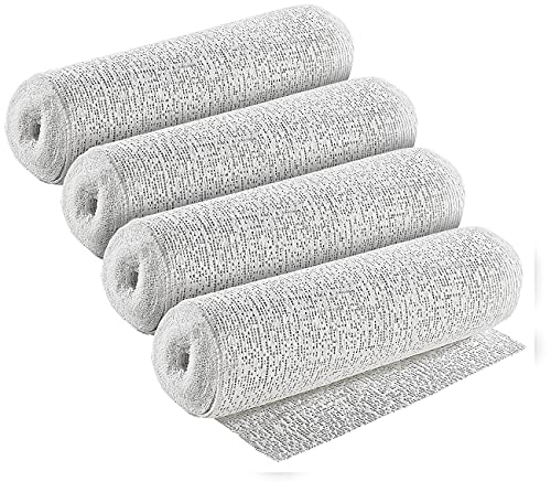 Your Design Modellbau-Gipsgewebe: 4er-Set Gipsrollen für individuelle Gipsmasken, 10 x 450 cm (Gipsrolle für Masken und Abdrücke, Gips-Bänder, Bastel Modeschmuck selber Machen) von Your Design