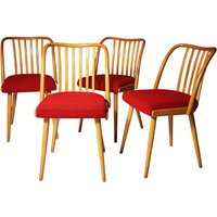 Mid Century Esszimmerstühle Von Antonín Šuman, 1960Er Jahre, 4Er Set von Your20th