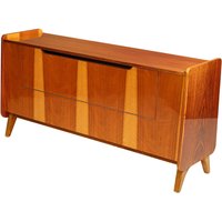 Mid Century Kommode Aus Nussbaum Von František Jirák, 70Er Jahre, Tschechoslowakei Mid Century Kommode Aus Nussbaum Von František Jirák, 70Er Jahre, Tschechoslowakei von Your20th