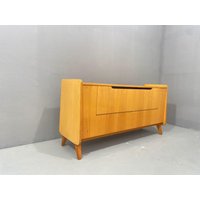 Midcentury Kommode Aus Esche Von F.jirak Für Tatra, 1960Er Jahre, Tschechoslowakei von Your20th