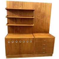 Wandregal Aus Den 60Er Jahren Von Český Nábytek, Tschechoslowakei von Your20th