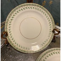 Antike 1912 William Lowe Court China 7-Zoll-Teller-Set Von | 4 von YourBoyfriendsGoods