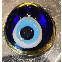 Handgemachtes Glas Evil Eye Ornament von YourBoyfriendsGoods