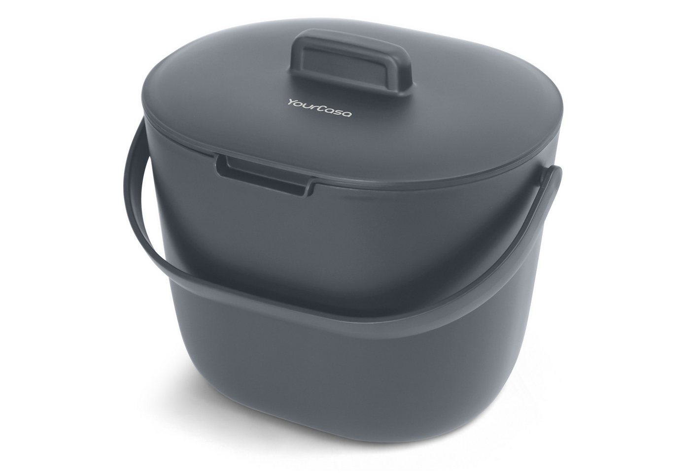 YourCasa Biomülleimer Küche 6L für alltäglichen Biomüll Spülmaschinenfest mit Sieb, Spülmaschinenfest, 6L Fassungsvermögen YourCasa Biomülleimer Küche 6L für alltäglichen Biomüll Spülmaschinenfest mit Sieb, Spülmaschinenfest, 6L Fassungsvermögen von YourCasa
