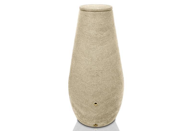 YourCasa Regentonne Regentonne [EcoDrop] mit Metallgewinde und Deckel, 200 l, Metallgewinde, abnhembarer Deckel, 200L, Design von YourCasa