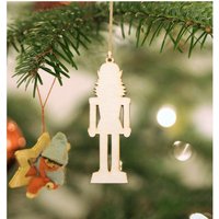 König Nussknacker Holz Ornament-Blanko-Laser Schnitt-Verschiedene Größen-Diy Handwerk-Urlaub Dekor-Weihnachtsgeschenk-Nussknacker Dekor-Ver 3 von YourCreativesInc